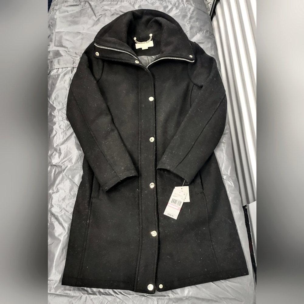 Michael Kors long peacoat xs